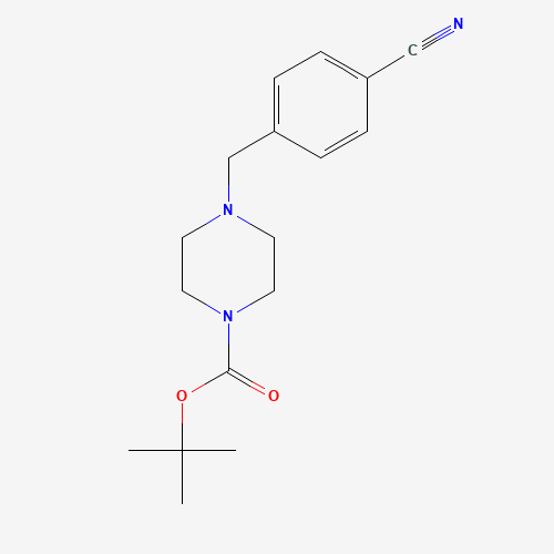 4-(4-t-Boc-piperaz-1-yl-methyl)benzonitrile (CAS: 849237-14-5) - Related Chemical Product