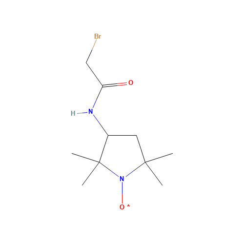 3-(2-Bromoacetamido)-2,2,5,5-tetramethyl-1-pyrrolidinyloxy,Free Radical (CAS: 17932-40-0) - Related Chemical Product