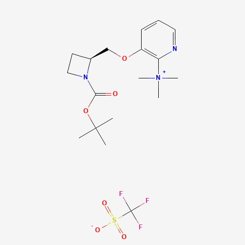 N-Boc-2-trimethylammonium-A 85380 Triflate (CAS: 233766-75-1) - Related Chemical Product