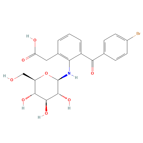 Bromfenac N-b-D-Glucoside (CAS: 212266-82-5) - Related Chemical Product