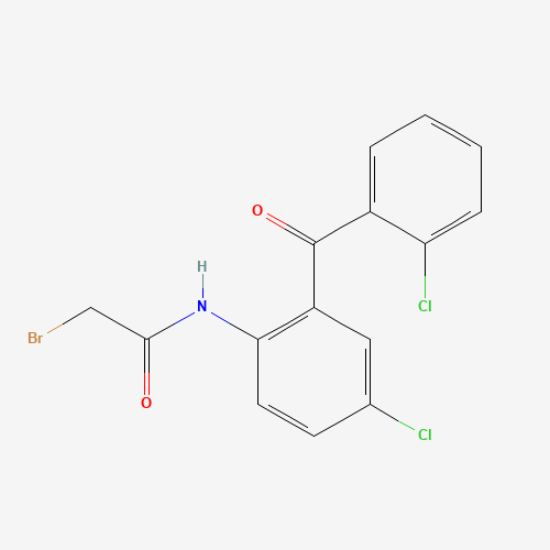 2-Bromo-acetamide-2',5-dichlorobenzophenone (CAS: 5504-92-7) - Related Chemical Product