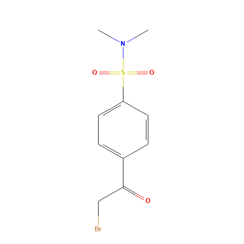 4-(2-Bromoacetyl)-N,N-dimethylbenzenesulfonamide (CAS: 89102-54-5) - Related Chemical Product