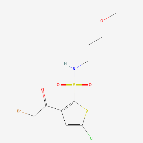 3-(2-Bromoacetyl)-5-chloro-N-(3-methoxypropyl)-2-thiophenesulfonamide (CAS: 1174304-97-2) - Related Chemical Product