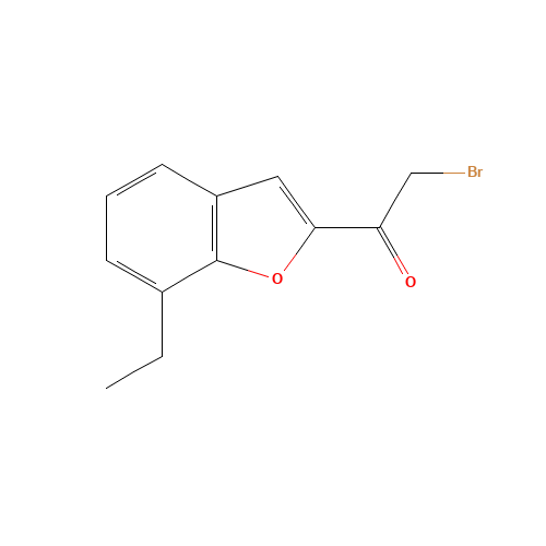 2-Bromoacetyl-7-ethylbenzofuran (CAS: 593266-85-4) - Related Chemical Product