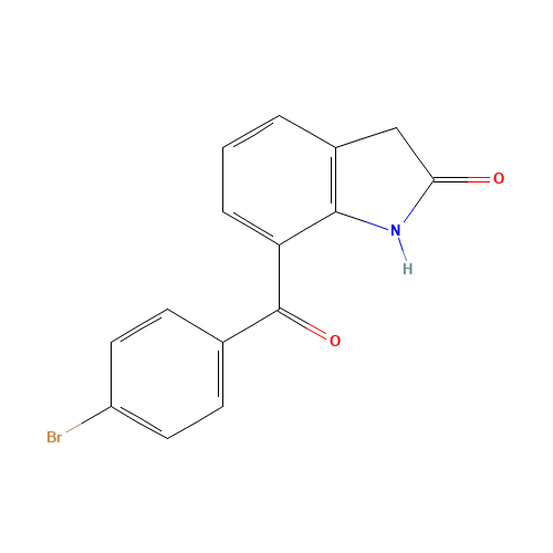 7-(4-Bromobenzoyl)-1,3-dihydro-2H-indol-2-one (CAS: 91713-91-6) - Related Chemical Product