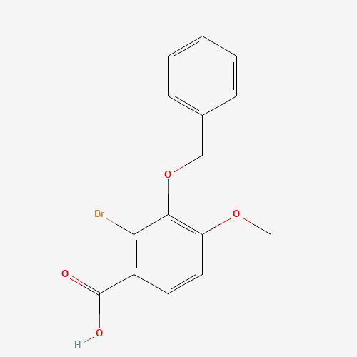 2-Bromo-3-benzyloxy-4-methoxybenzoic Acid (CAS: 135586-17-3) - Related Chemical Product
