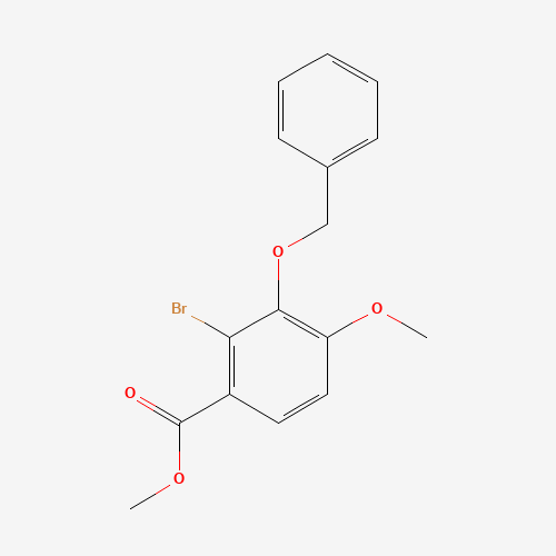 2-Bromo-3-benzyloxy-4-methoxybenzoic Acid Methyl Ester (CAS: 135586-19-5) - Related Chemical Product