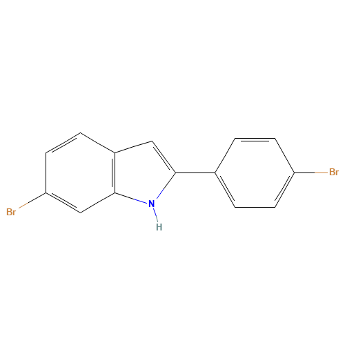 6-Bromo-2-(4-bromophenyl)indole (CAS: 28718-96-9) - Related Chemical Product