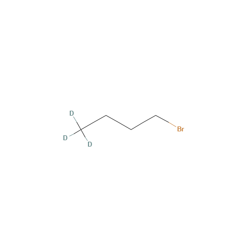 1-Bromobutane-d3 (CAS: 55724-42-0) - Chemical Structure and Molecular Formula 
