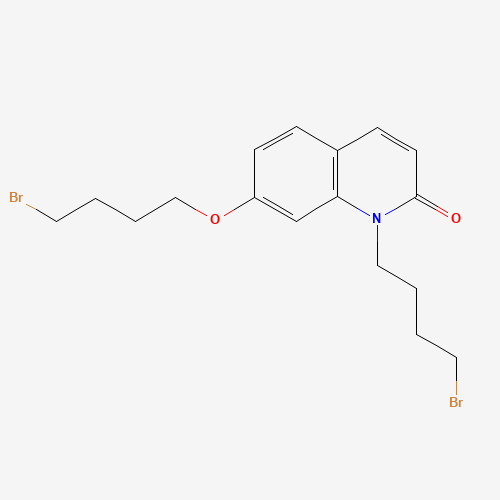 N-(4-Bromobutyl)-7-(4-bromobutoxy)-quinoline-2(1H)-one (CAS: 1076199-56-8) - Related Chemical Product