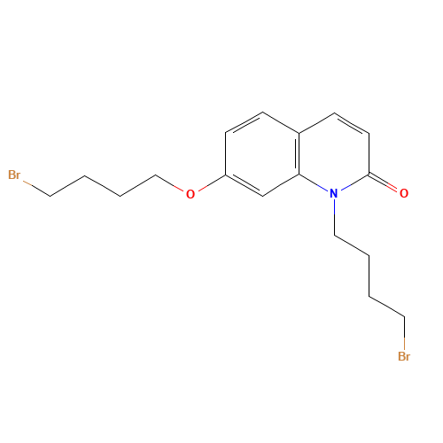 N-(4-Bromobutyl)-7-(4-bromobutoxy)-quinoline-2(1H)-one (CAS: 1076199-56-8) - Related Chemical Product