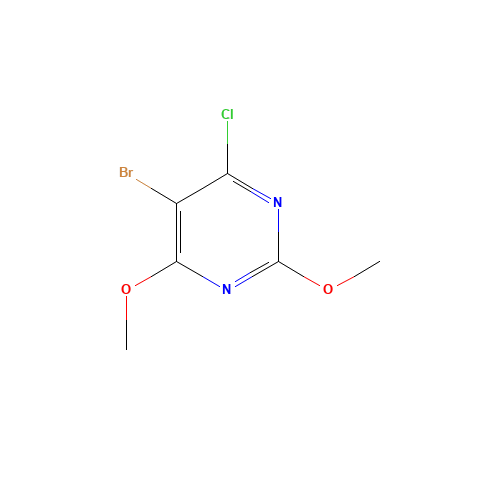 5-Bromo-4-chloro-2,6-dimethoxypyrimidine (CAS: 42362-16-3) - Related Chemical Product