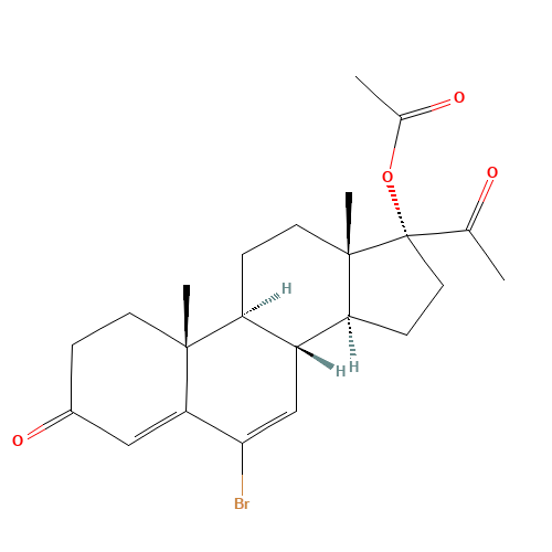 6-Bromo-6-dehydro-17a-acetoxy Progesterone (CAS: 15251-04-4) - Related Chemical Product