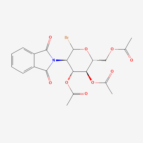 Bromo 2-Deoxy-2-N-phthalimido-3,4,6-tri-O-acetyl-a,b-D-glucopyranoside (CAS: 70831-94-6) - Related Chemical Product