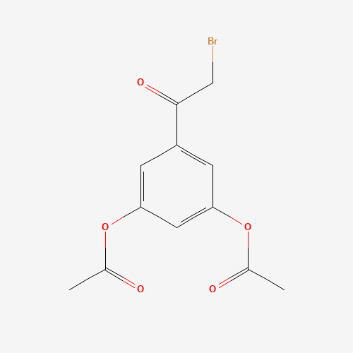 2-Bromo-3',5'-diacetyloxyacetphenone (CAS: 36763-39-0) - Related Chemical Product
