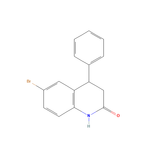 6-Bromo-3,4-dihydro-4-phenyl-carbostyril (CAS: 94025-76-0) - Related Chemical Product