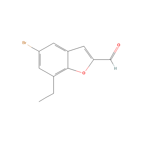 5-Bromo-7-ethyl-2-formyl-benzofuran (CAS: 137206-73-6) - Related Chemical Product