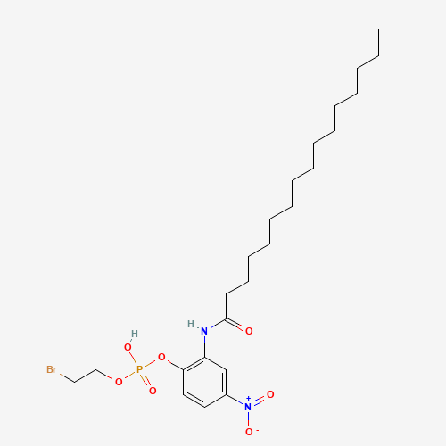 2'-(b-Bromoethylphosphoryl)-5'-nitrohexadecananilide (CAS: 60301-90-8) - Related Chemical Product