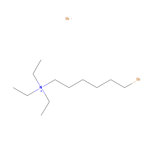 6-Bromohexyltriethylammonium Bromide (CAS: 161097-76-3) - Related Chemical Product