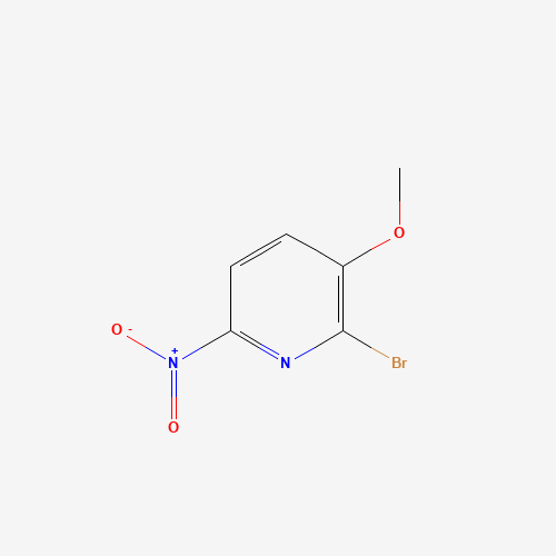 2-Bromo-3-methoxy-6-nitropyridine chemical structure 2-Bromo-3-methoxy-6-nitropyridine (CAS: 76066-07-4) - Chemical Structure and Molecular Formula