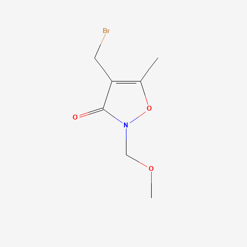 4-Bromomethyl-2-methoxymethyl-5-methylisoxazolin-3-one (CAS: 153201-10-6) - Related Chemical Product