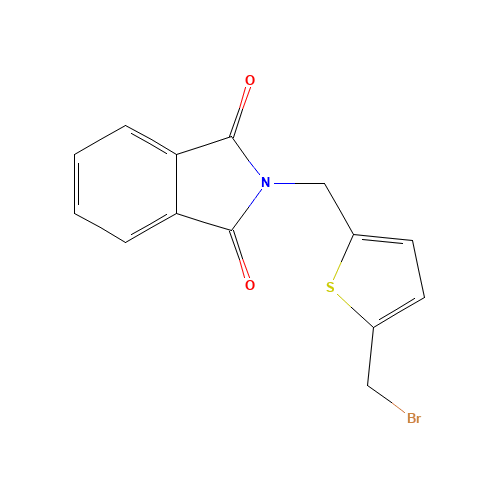2-(Bromomethyl)-5-(phthalimidomethyl)thiophene (CAS: 166888-26-2) - Related Chemical Product