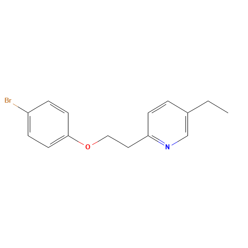 2-[2-(4-Bromophenoxy)ethyl]-5-ethylpyridine (CAS: 669716-58-9) - Related Chemical Product