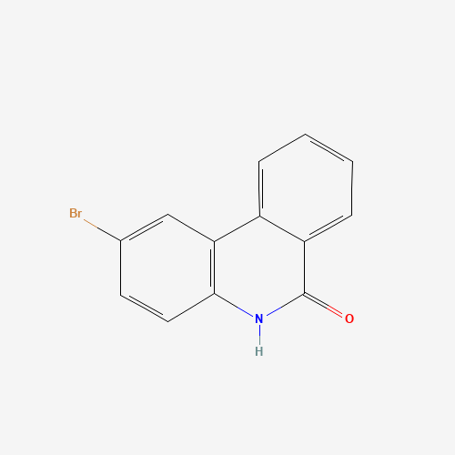 2-Bromophenanthridone (CAS: 27353-48-6) - Chemical Structure and Molecular Formula 