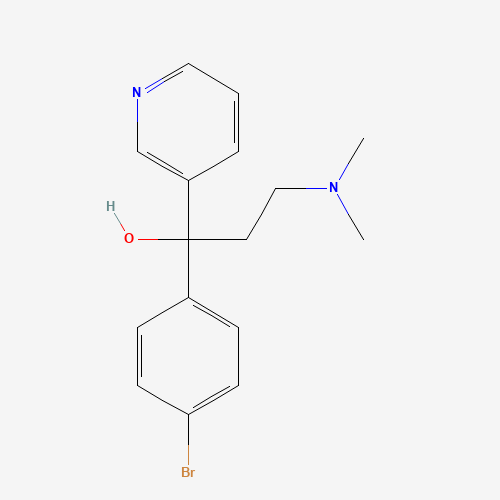 a-(4-Bromophenyl)-a-[2-(dimethylamino)ethyl]-3-pyridinemethanol (CAS: 41910-98-9) - Related Chemical Product