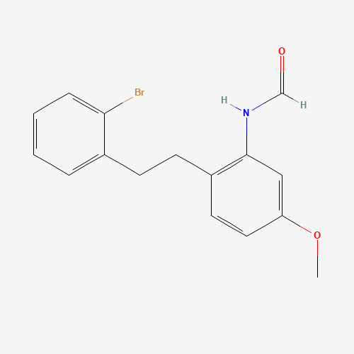 N-[2-[2-(2-Bromophenyl)ethyl]-5-methoxyphenyl]formamide (CAS: 223787-57-3) - Related Chemical Product
