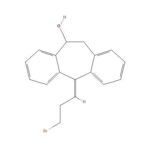 (5Z)-5-(3-Bromopropylidene)-5,11-dihydro-10H-dibenzo[a,d]cyclohepten-10-ol (CAS: 156458-91-2) - Related Chemical Product