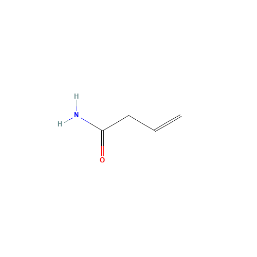 3-Butenamide (CAS: 28446-58-4) - Chemical Structure and Molecular Formula 