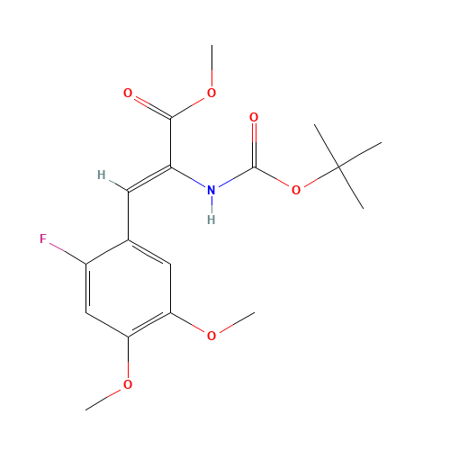 2-[(tert-Butoxycarbonyl)amino]-3-(2-fluoro-4,5-dimethoxyphenyl)-2-propanoic Acid Methyl Ester (CAS: 853759-47-4) - Related Chemical Product