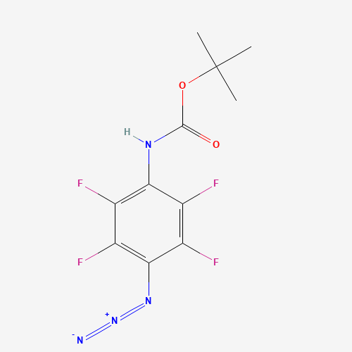 4-(N-tert-Butoxycarbonylamino)tetrafluorophenylazide (CAS: 294187-76-1) - Related Chemical Product