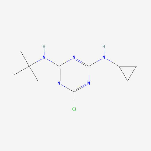 2-(tert-Butylamino)-4-chloro-6-cyclopropylamino-1,3,5-triazine (CAS: 26737-71-3) - Related Chemical Product