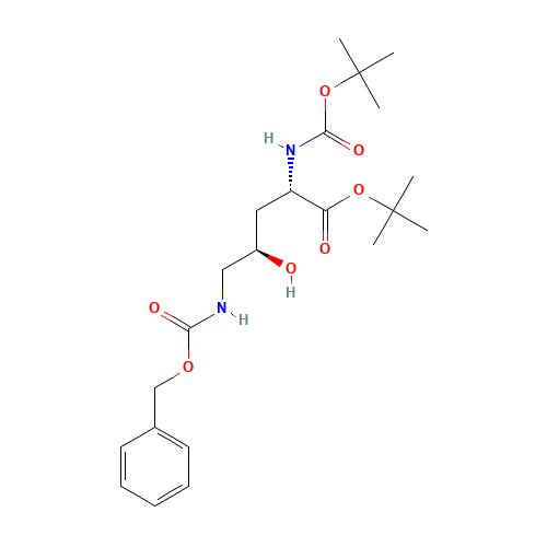 tert-Butyl-(2S,4R)-N?-(benzyloxycarbonyl)-N?-benzyloxycarbonyl)-4-hydroxyornithinate (CAS: 371972-14-4) - Related Chemical Product