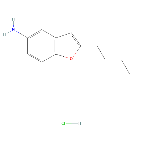 2-Butyl-5-benzofuranamine Hydrochloride (CAS: 526196-90-7) - Related Chemical Product