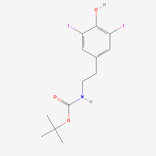 N-tert-Butoxycarbonyl 3,5-Diiodotyramine (CAS: 788824-51-1) - Related Chemical Product