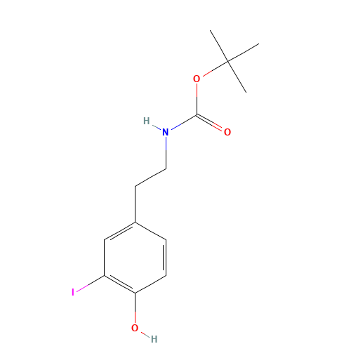 N-tert-Butoxycarbonyl 3-Iodotyramine (CAS: 788824-50-0) - Related Chemical Product