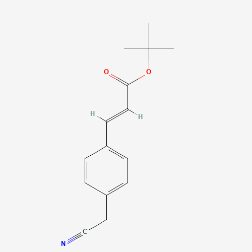 tert-Butyl 4-(Cyanomethyl)cinnamate (CAS: 120225-74-3) - Related Chemical Product
