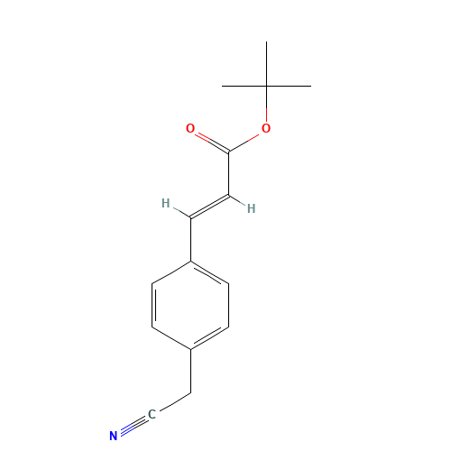 tert-Butyl 4-(Cyanomethyl)cinnamate (CAS: 120225-74-3) - Related Chemical Product