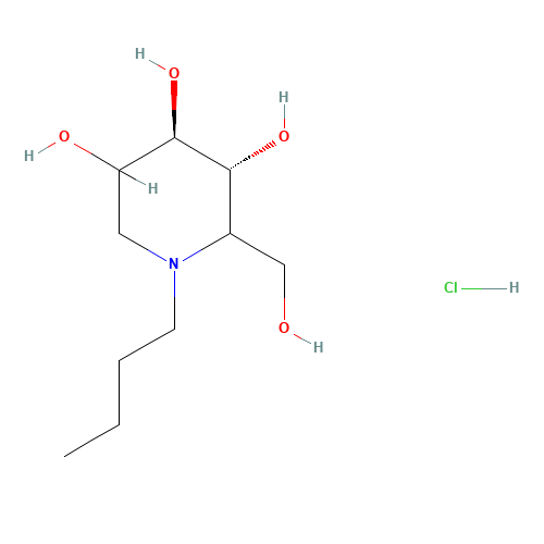 N-Butyldeoxymannojirimycin,Hydrochloride (CAS: 355012-88-3) - Related Chemical Product