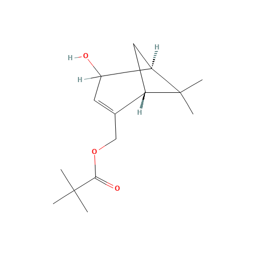 O-tert-Butyl-carbonyl-4-hydroxy Myrtenol (CAS: 374559-42-9) - Chemical Structure and Molecular Formula 