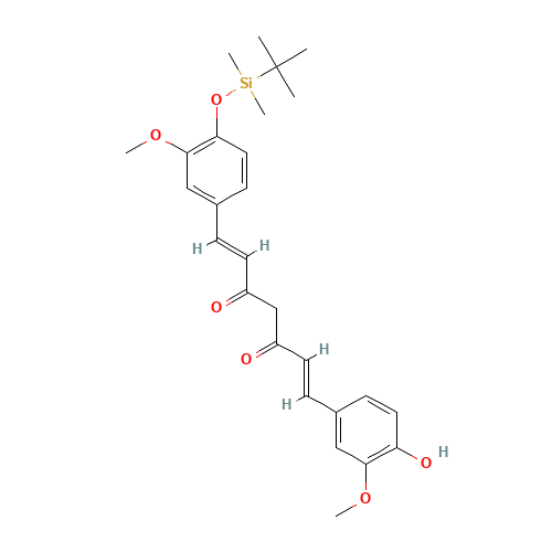 O-tert-Butyl-dimethylsilyl Curcumin (CAS: 911292-36-9) - Related Chemical Product