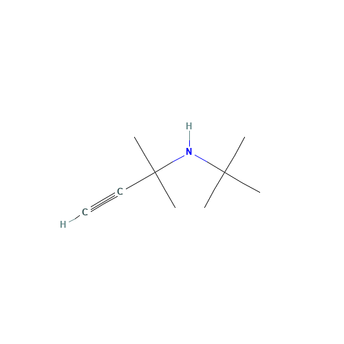 N-tert-Butyl-1,1-dimethylpropargylamine (CAS: 1118-17-8) - Related Chemical Product
