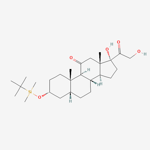 3a-O-tert-Butyldimethylsilyl Tetrahydro Cortisone (CAS: 83274-73-1) - Related Chemical Product