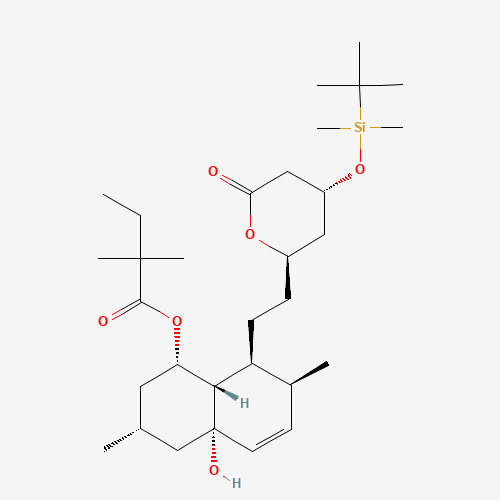4-tert-Butyldimethylsilyl-4a'-hydroxy Simvastatin (CAS: 125142-16-7) - Related Chemical Product
