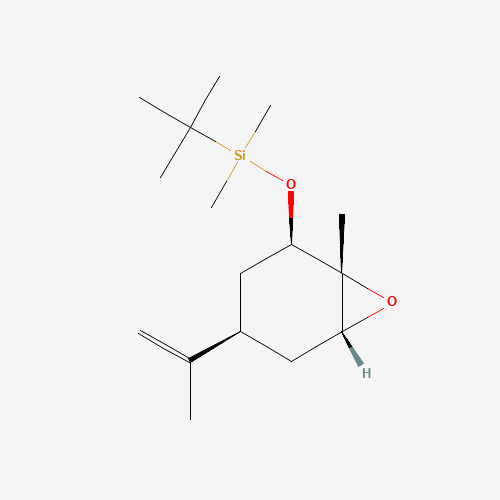6-tert-Butyldimethylsilyloxy-4-(1-methylethenyl)-1-methyl-cyclohexane 1,2-Epoxide (CAS: 121289-19-8) - Related Chemical Product