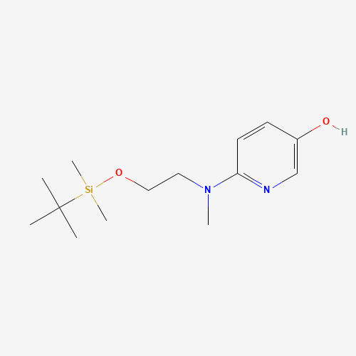 6-[[2-(tert-Butyldimethylsilyloxy)ethyl]methylamino]pyridin-3-ol (CAS: 326496-02-0) - Related Chemical Product