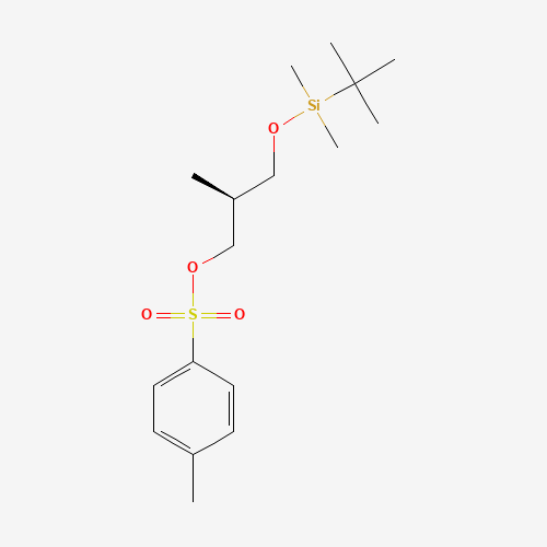(2S)-3-{[tert-Butyl(dimethyl)silyl]oxy}-2-methylpropan-1-yl Tosylate (CAS: 222539-29-9) - Related Chemical Product